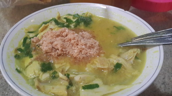 Akhirnya ngidam Soto Cak Har tersampaikan.