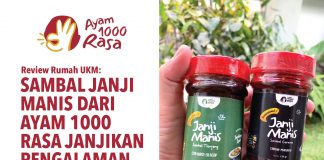 Sambal Janji Manis dari Ayam 1000 Rasa janjikan pengalaman rasa yang istimewa