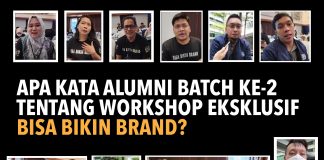 APA KATA ALUMNI BATCH KE-2 TENTANG WORKSHOP EKSKLUSIF BISA BIKIN BRAND?
