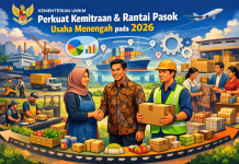 Kementerian UMKM Perkuat Kemitraan dan Rantai Pasok Usaha Menengah pada 2026
