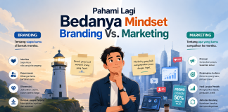 Pahami Lagi Bedanya Mindset Branding Vs. Marketing