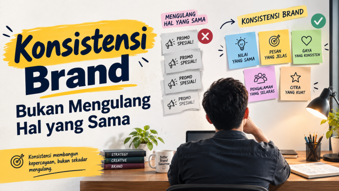 Konsistensi Brand Bukan Mengulang Hal yang Sama