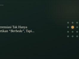 Diferensiasi Tak Hanya Diartikan “Berbeda”, Tapi..,
