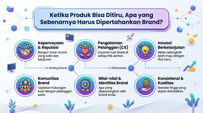 Ketika Produk Bisa Ditiru, Apa yang Sebenarnya Harus Dipertahankan Brand?